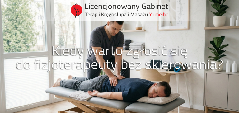 Read more about the article Kiedy warto zgłosić się do fizjoterapeuty bez skierowania?