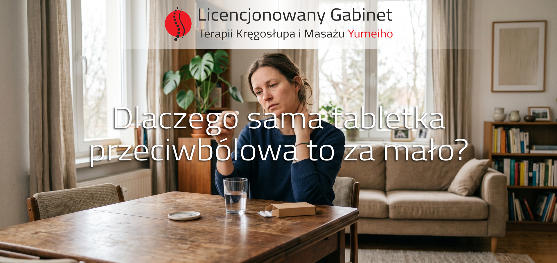 Read more about the article Dlaczego sama tabletka przeciwbólowa to za mało?